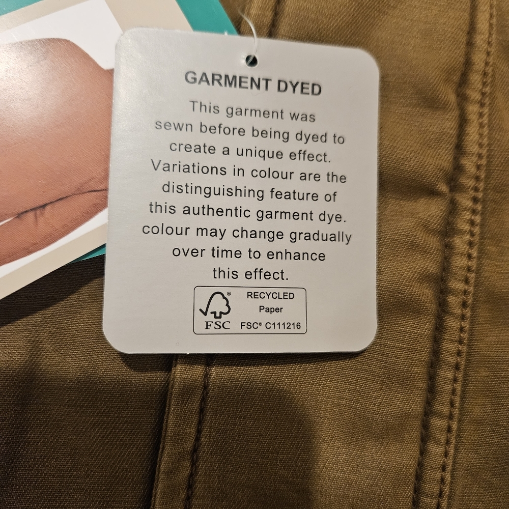 NWT Levi's Cotton Twill Jacket, XL, Brown - Picture 5 of 11